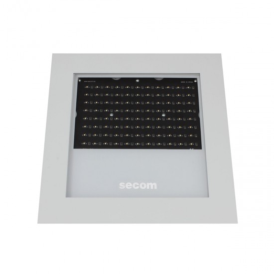 Corp de iluminat LED 100W Secom Protek Q3 Petrol incastrat pentru copertina benzinarii IP65