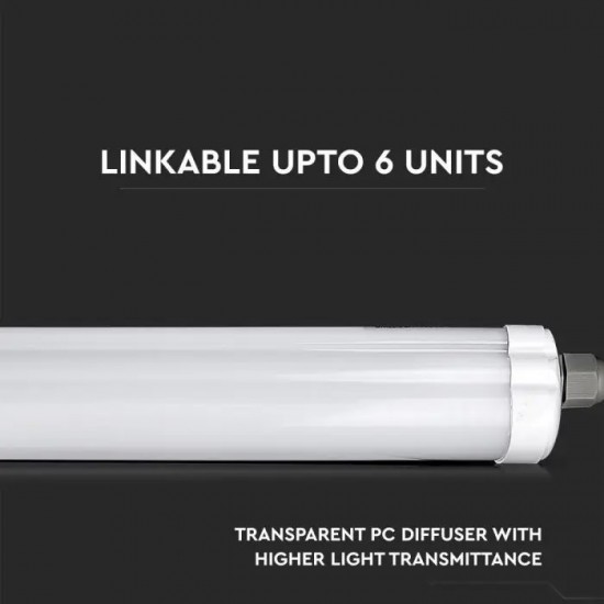 Corp de iluminat etans cu LED 36W G-Series 120lm/W 1200mm IP65