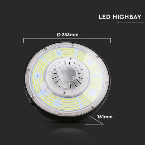 Lampa industriala LED 100W driver MeanWell 185lm/W 110 grade dimabil 1-10V IP65