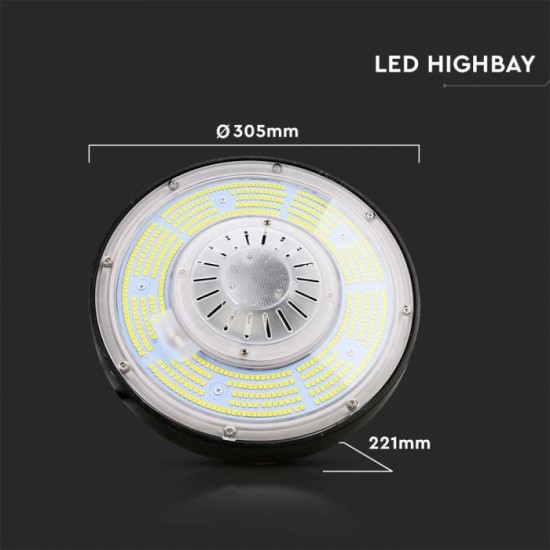 Lampa industriala LED 200W driver MeanWell 185lm/W dimabil 1-10V IP65