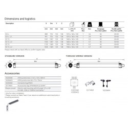 Corp de iluminat cu LED ANTIEX STRONGEx2 G2 Zalux 37W 1200mm zona 2,22 lumina neutra IP66/69K