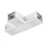 Element de conectare LED tip T interconectabil incastrat XTRACE corp alb IP40