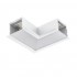 Element de conectare LED tip L interconectabil incastrat XTRACE corp alb IP40