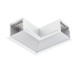 Element de conectare LED tip L interconectabil incastrat XTRACE corp alb IP40