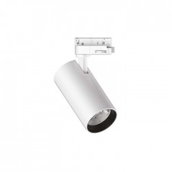 Proiector LED 15W pe sina QUICK corp aluminiu alb 30 grade CRI90 IP20