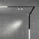 Proiector LED 21W pe sina QUICK corp aluminiu alb 30 grade CRI90 IP20
