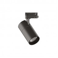 Proiector LED 15W pe sina QUICK corp aluminiu negru 30 grade CRI90 IP20