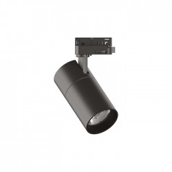 Proiector LED 15W pe sina QUICK corp aluminiu negru 30 grade CRI90 IP20