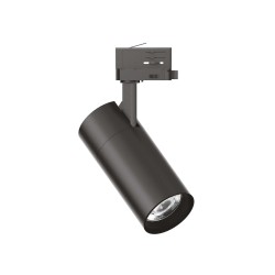 Proiector LED 28W pe sina QUICK corp aluminiu negru 30 grade CRI90 IP20