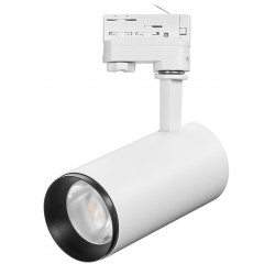 Proiector LED 25W pe sina MEVIA Schrack alb 36 grade CRI90 IP20