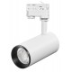 Proiector LED 25W pe sina MEVIA Schrack alb 36 grade CRI90 IP20
