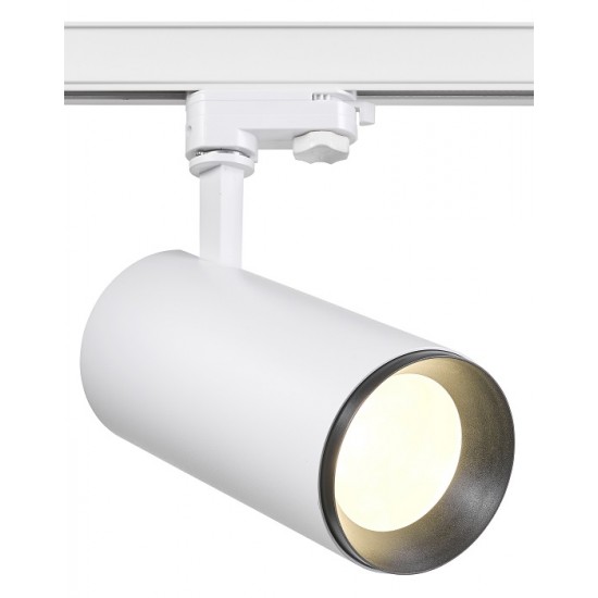 Proiector LED 40W pe sina MEVIA Schrack alb 36 grade CRI90 lumina calda IP20