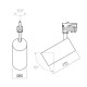 Proiector LED 20W pe sina XTILT auriu mat UGR<19 IP40
