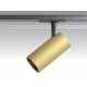 Proiector LED 7W pe sina XTILT pentru sina cu 1 circuit auriu mat UGR<19 IP40