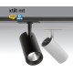 Proiector LED 7W pe sina XTILT pentru sina cu 1 circuit alb mat UGR<19 IP40