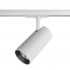Proiector LED 7W pe sina XTILT pentru sina cu 1 circuit alb mat UGR<19 IP40