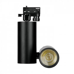 Proiector LED 30W pe sina Corp Negru Alb Rece