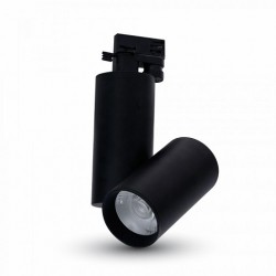 Proiector LED 30W pe sina Corp Negru Alb Rece