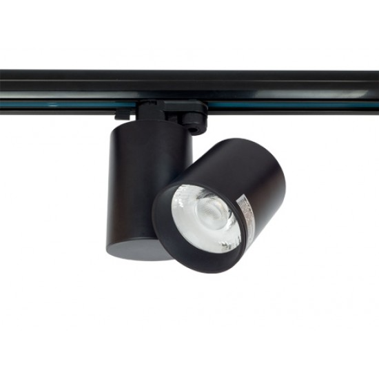 Proiector LED 15W pe sina Corp Negru Alb Rece