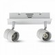 Corp iluminat LED 2 x GU10 aparent Alb