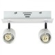 Corp iluminat LED 2 x GU10 aparent Alb