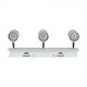 Corp iluminat LED 3 x GU10 aparent Alb
