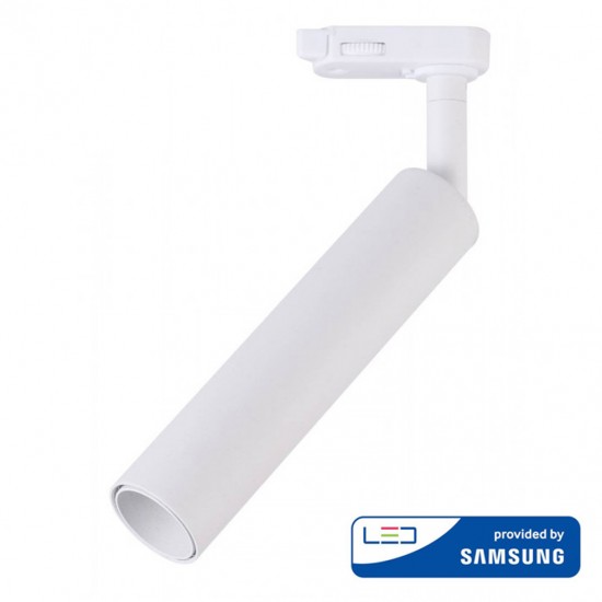 Proiector LED 15W pe sina Corp Alb Cip Samsung Alb Rece