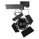 Proiector LED 33W pe sina Corp Negru Cip Samsung Alb Neutru