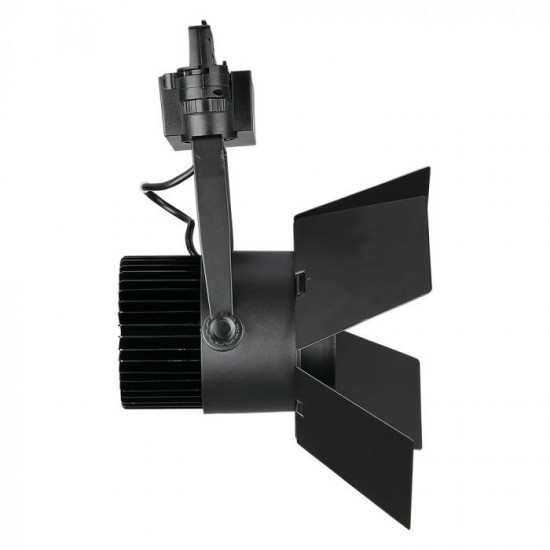 Proiector LED 33W pe sina Corp Negru Cip Samsung Alb Neutru