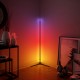 Lampadar de colt LED 12W Ledvance Smart+ WiFi negru dimabil RGBW compatibil Amazon Alexa si Google Assistant IP20