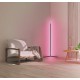 Lampadar de colt LED 12W Ledvance Smart+ WiFi negru dimabil RGBW compatibil Amazon Alexa si Google Assistant IP20