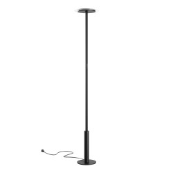 Lampadar LED dimabil de podea 45W XDUNE 1900mm corp negru iluminare sus UGR<7 CRI90 IP40