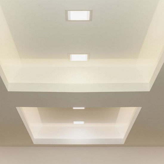 Spot LED 30W XFLAT patrat 300mm IP40