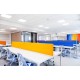 Panou LED 40W 600x600mm SCHRACK TRINITY LANO Backlit lumina neutra UGR<22 IP40