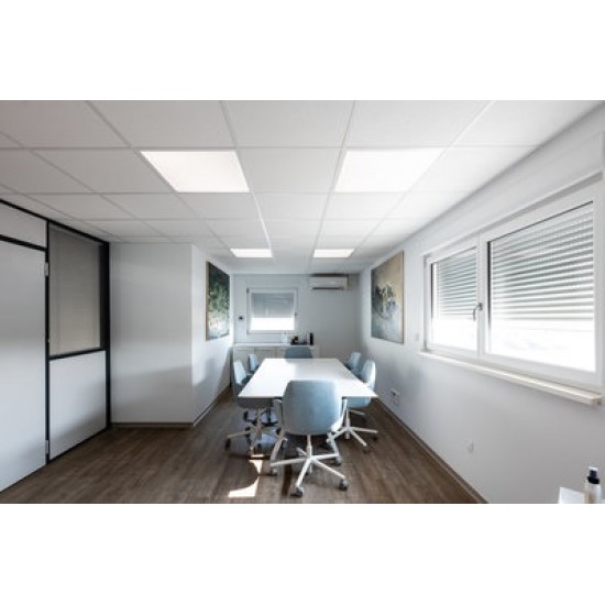 Panou LED 40W 600x600mm SCHRACK TRINITY LANO Backlit lumina neutra UGR<22 IP40