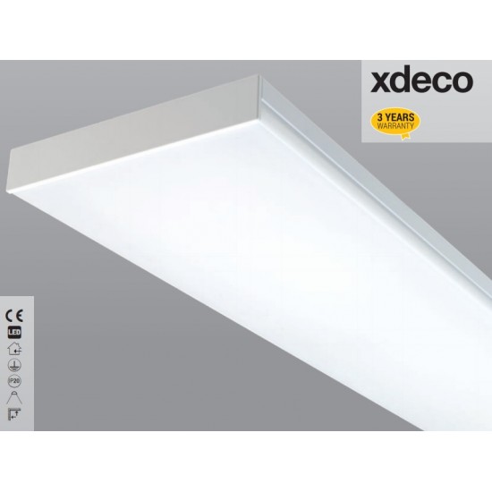 Panou LED aparent 25W XDECO dreptunghiular 600mm lumina neutra