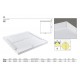 Panou LED XICE 40W 600x600mm montaj aplicat IP40