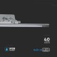 Corp de iluminat cu LED 8W crom pentru tablou sau oglinda Alb Cald