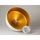 Pendul Metal Alb cu Partea Superioara de Lemn Ф350mm