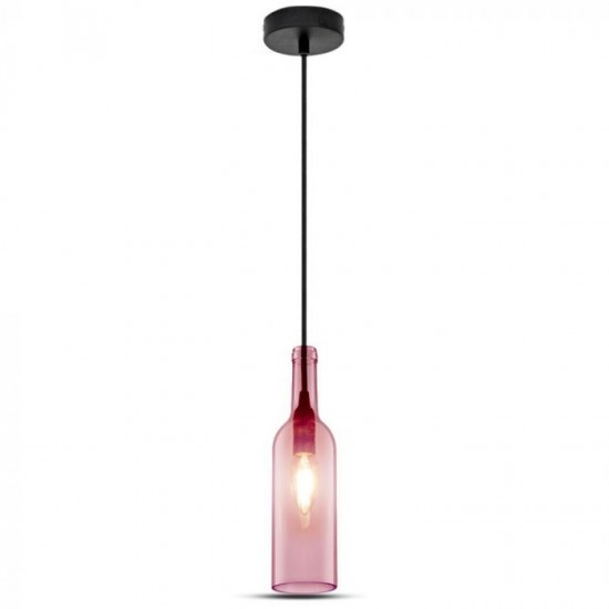 Pendul Tip Sticla Roz