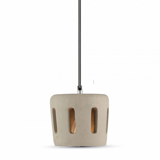 Pendul de Beton cu Abajur Ø 180mm