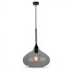 Pendul modern sticla lucioasa fumurie