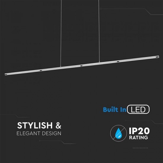 Pendul Crom 36W Alb Neutru