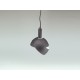 Pendul Plastic E14 cu Margine Mobila de Aluminiu Negru