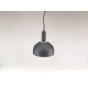 Pendul Plastic E14 cu Margine Mobila de Aluminiu Negru