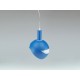 Pendul Plastic E14 cu Margine Mobila de Aluminiu Albastru