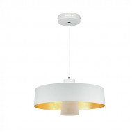 Pendul LED 7W Abajur Alb Acrilic Alb Cald