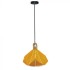 Pendul Pastel cu Lemn Prismatic Galben