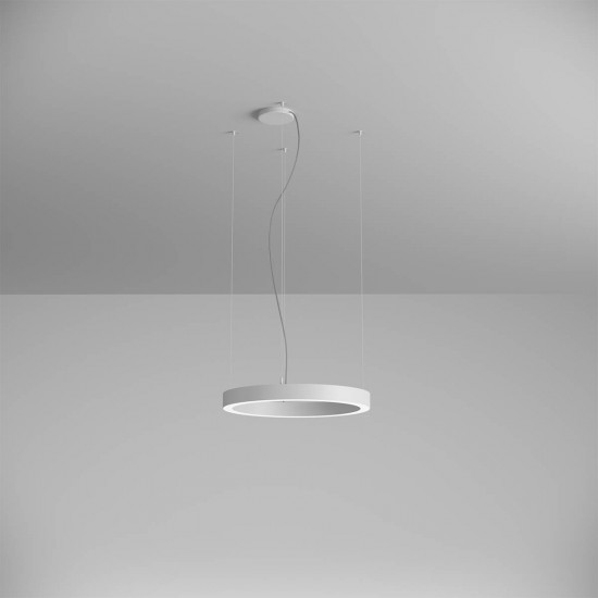 Pendul LED rotund 38W XAMBIT alb 600mm