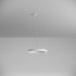 Pendul LED rotund 38W XAMBIT alb 600mm